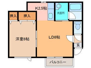 ﾗｲﾌ97の物件間取画像